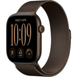 Apple Watch Series 12 Cellular 42mm Aluminum Dark Bronze Milanese Loop Dark Bronze