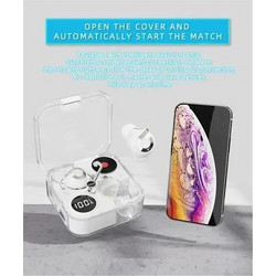 E89 Ακουστικά Bluetooth Earbud White