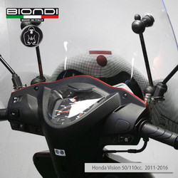 Biondi 8500519 Κιτ Τοποθέτησης Ζελατίνας Μηχανής για Honda SH Mode 125 '14-'24 / Vision 110 '11-'16