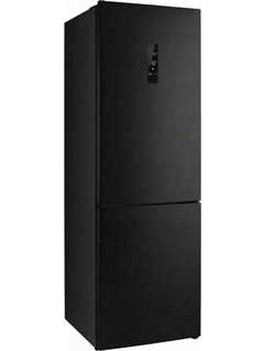 Davoline DCBL400BL Ψυγειοκαταψύκτης 400lt Full No Frost Υ186xΠ60xΒ68cm Μαύρος
