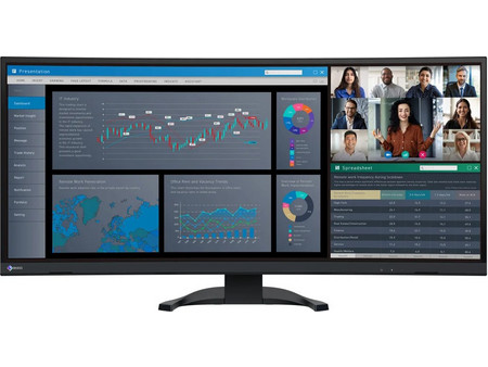 Eizo EV3851X-BK IPS Curved Monitor 37.5" 3840x1600 QHD 60Hz 5ms