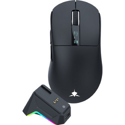 White Shark Gawain Ασύρματο Gaming Ποντίκι 12000 DPI Black
