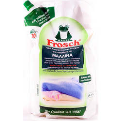 Frosch Ευαίσθητα & Μάλλινα Υγρό Απορρυπαντικό Πλυντηρίου Οικολογικό 40 Μεζούρες 1000ml Refill