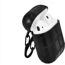 Terratec Air Box Θήκη Πλαστική με Γάντζο για Apple AirPods 1 / 2 Μαύρη