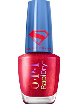OPI Supergirl Battle Red-y Gloss Βερνίκι Νυχιών Quick Dry 9ml