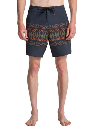 Billabong Spinner Ανδρικό Μαγιό Βερμούδα με Σχέδια Ανθρακί EBYBS00129-KYC2