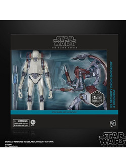 Hasbro Star Wars The Black Series KX Security Droid & Droideka Σετ Φιγούρες Δράσης για 4+ Ετών 15cm