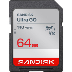 Sandisk Ultra GO SDXC 64GB V10 UHS-I 140MB/s