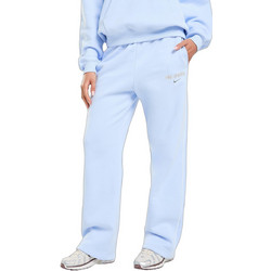 Nike Studio Γυναικείο Παντελόνι Φόρμας Fleece Γαλάζιο IU3726-407