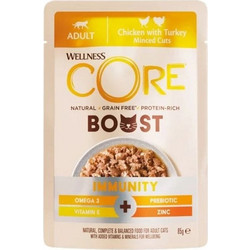 Wellness Core Boost Adult Immunity Grain Free with Chicken & Turkey 85gr