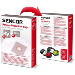 Sencor Σακούλες Σκούπας 5τμχ Συμβατές με Σκούπα Sencor SVC 45/52