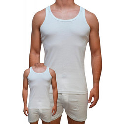 Onurel Αμάνικα Ανδρικά Φανελάκια Βαμβακερά Σετ 2Pack Λευκά 103-1