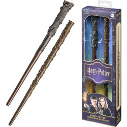 The Noble Collection Harry Potter 2-Pack Harry Potter & Hermione Granger Wands