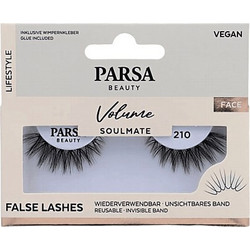 PARSA Beauty Volume Soulmate 210 Βλεφαρίδες Ενιαίες Σετ με Κόλλα 2τμχ 4001065316668