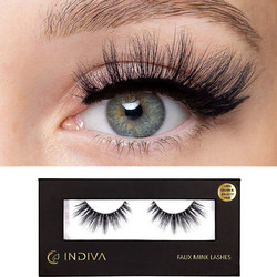 Indiva Glamorous Βλεφαρίδες Ενιαίες 2τμχ