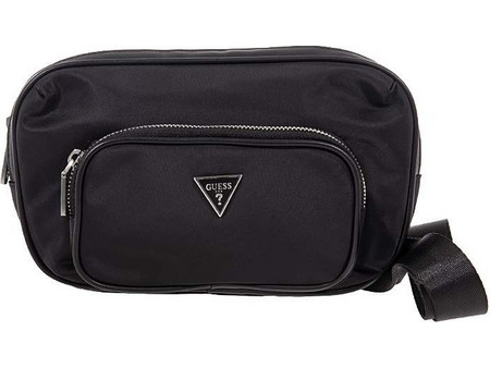 Guess Ανδρικό Τσαντάκι Μέσης Μαύρο HMMINYP6331-BLA