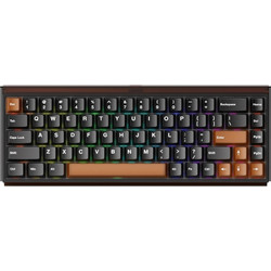Akko RAY68 HE Ασύρματο Μηχανικό Gaming Πληκτρολόγιο 65% με Akko AstroAim Magnetic Διακόπτες RGB Black Brown