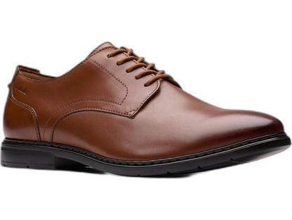 Clarks Banbury Ανδρικά Σκαρπίνια Derby Δερμάτινα Ταμπά 26183870