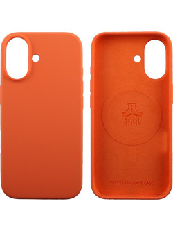 Idol 1991 Velvet MagSafe TPU Orange (iPhone 17)