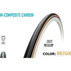 TUFO HI Composite Carbon Tubular 28" x 28mm Black-Beige