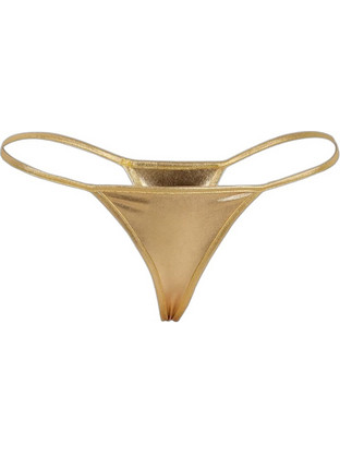 Adalet Daphne Γυναικείο Sexy String Χρυσό A-375
