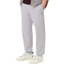 Lacoste Ανδρικό Παντελόνι Φόρμας με Λάστιχο Γκρι XH9207-CCA