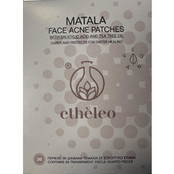 Etheleo Matala Circle Shaped Επιθέματα Προσώπου για Σπυράκια 36τμχ