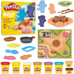 Hasbro Play-Doh Clay Doh Bluey Goes Camping Playset