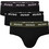 Hugo Boss Ανδρικά Σλιπ Βαμβακερά Μαύρα 3Pack 50517879-969