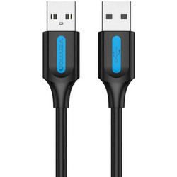 Vention COJBG Καλώδιο USB-A Male 2.0 to USB-A Male 1.5m Black