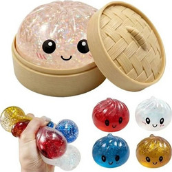 Gama Brands Glitter Jumbo Squishy Dumpling Διάφορα Χρώματα