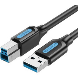 Vention COOBG Καλώδιο USB-A Male 3.0 to USB-B Male 1.5m Black