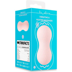 Loveline Vibrating And Heating Massager Δονητής Μασάζ 17cm Ροζ