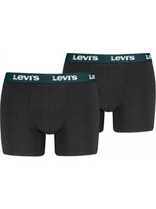 Levi's Ανδρικά Μποξεράκια Σετ 2Pack Μαύρα 701236091-014