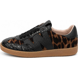 Wonders Γυναικεία Sneakers Μαύρα Καφέ AP-2010