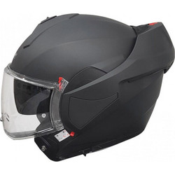 Pilot Helmets Duo SV Matt Black Κράνος Μηχανής Flip-Up