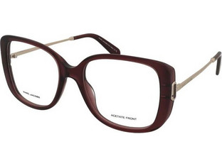 Marc Jacobs MARC921 LHF Γυναικείος Σκελετός Γυαλιών Οράσεως Κοκάλινος Μεταλλικός Χρυσός Μπορντό