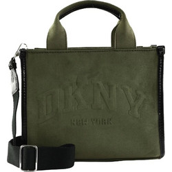 DKNY Hadlee Γυναικεία Τσάντα Χειρός Σουέτ Κυπαρισσί R63AMC80-00X0