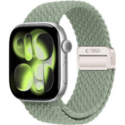 Tech-Protect Nylon Mag Λουράκι Υφασμάτινο Pistachio (Apple Watch 42 / 44 / 45 / 49mm)