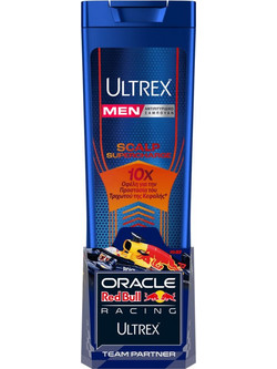 Ultrex Men Scalp Supercharge Σαμπουάν για Επανόρθωση 360ml