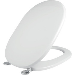 Ideal Standard 0094 Καπάκι Λεκάνης Οβάλ από Βακελίτη Λευκό 47.5x34.5cm 0094-ELVIT
