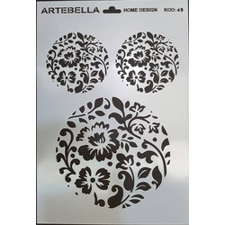 Artebella Στένσιλ Σχέδια Home Design 35x50cm HDS-49