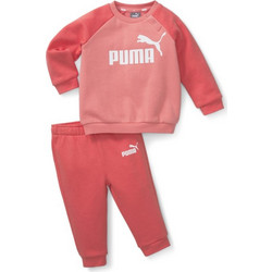 Puma Βρεφικό Σετ Φόρμας για Κορίτσι Χειμωνιάτικο Κοραλί Ροζ 846143-35