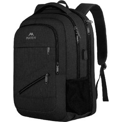 Matein 1035 Αδιάβροχο Backpack Laptop 17.3" Black