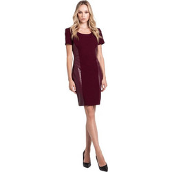 Toi & Moi Mini Βραδινό Φόρεμα Μεταξωτό Μπορντό 50-7030-226