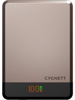 Cygnett MagSlim Wireless Magsafe Power Bank 10000mAh 20W με Θύρα USB-C Gold