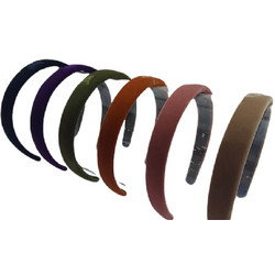 RO Accessories 14-0136 Στέκα Μαλλιών Βελούδινη Μπεζ L122112-E