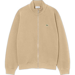 Lacoste Ανδρική Ζακέτα Πλεκτή με Φερμουάρ Μπεζ 3SH9454-02S