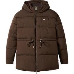 Ellesse Γυναικείο Μπουφάν Χειμωνιάτικο Puffer Μακρύ Σοκολατί SGF23953-202