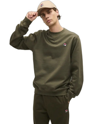 Fila Biella Ανδρικό Αθλητικό Φούτερ Χακί FAM1099-60081